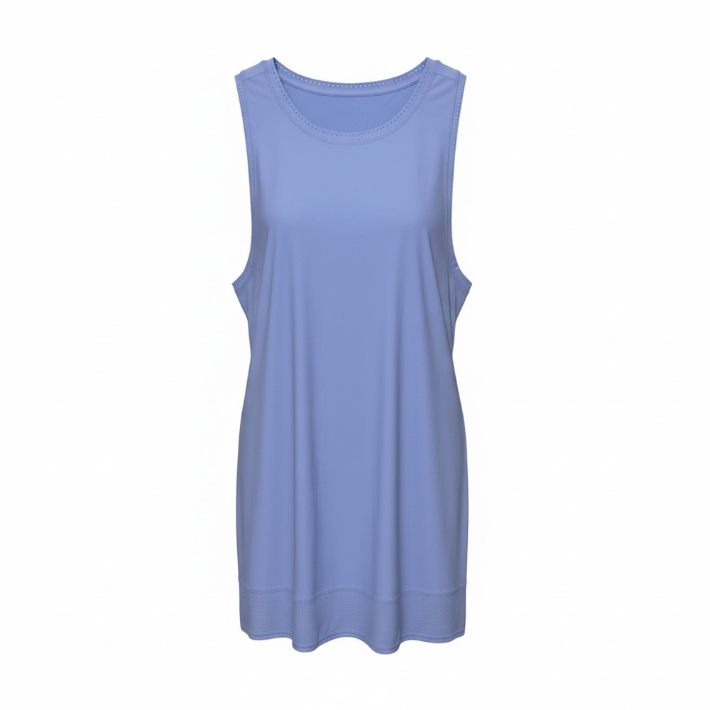 Athleta Periwinkle Blue Scoop Neck Tank Dress